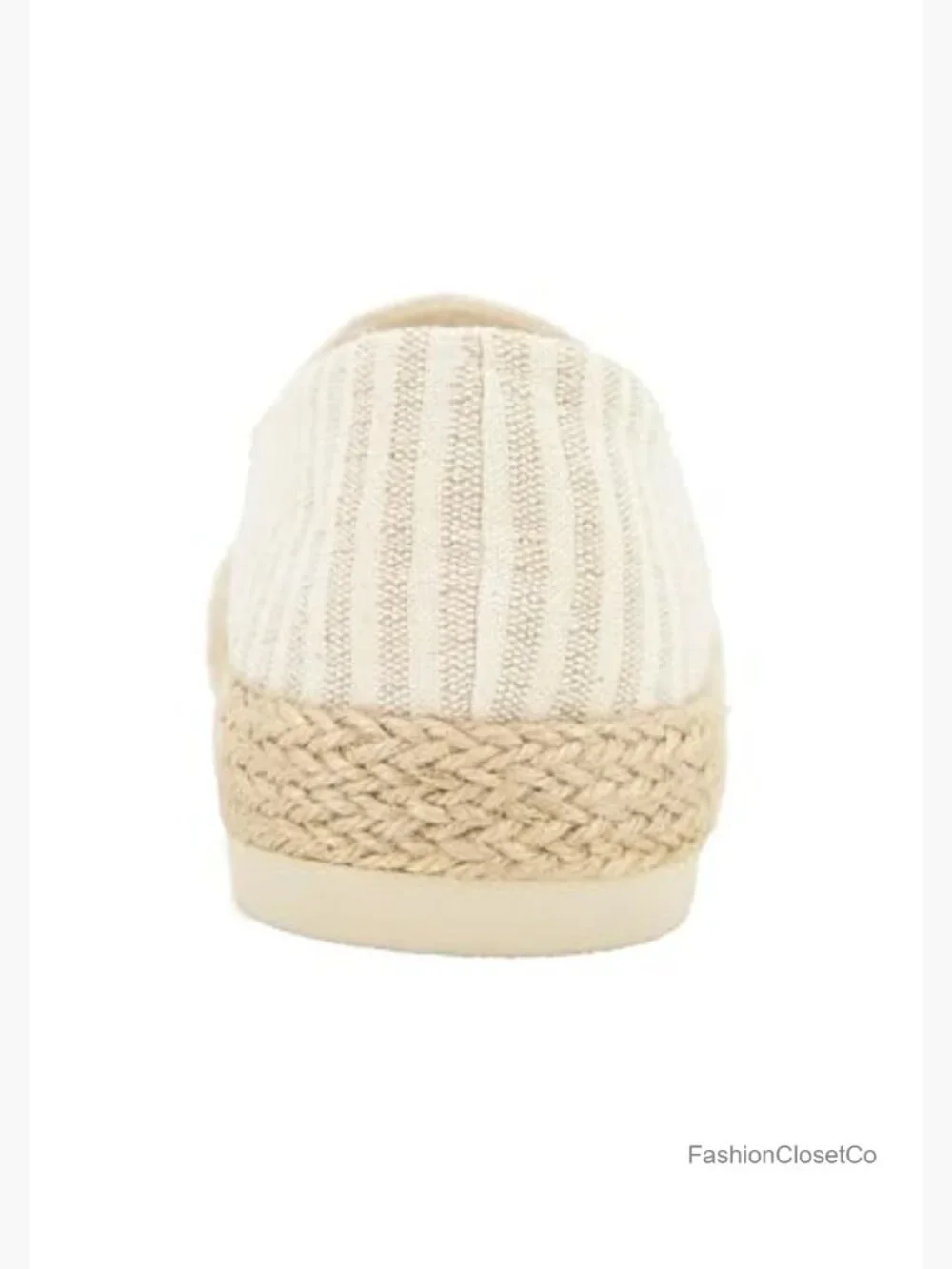 Canvas Espadrilles with Raffia Detail, Cushioned Footbed, Pull-On Style